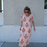 Orange Striped Milos Anna Maxi
