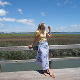 Royal Blue Milos Sarong