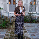 Black Bandana T-Shirt Dress