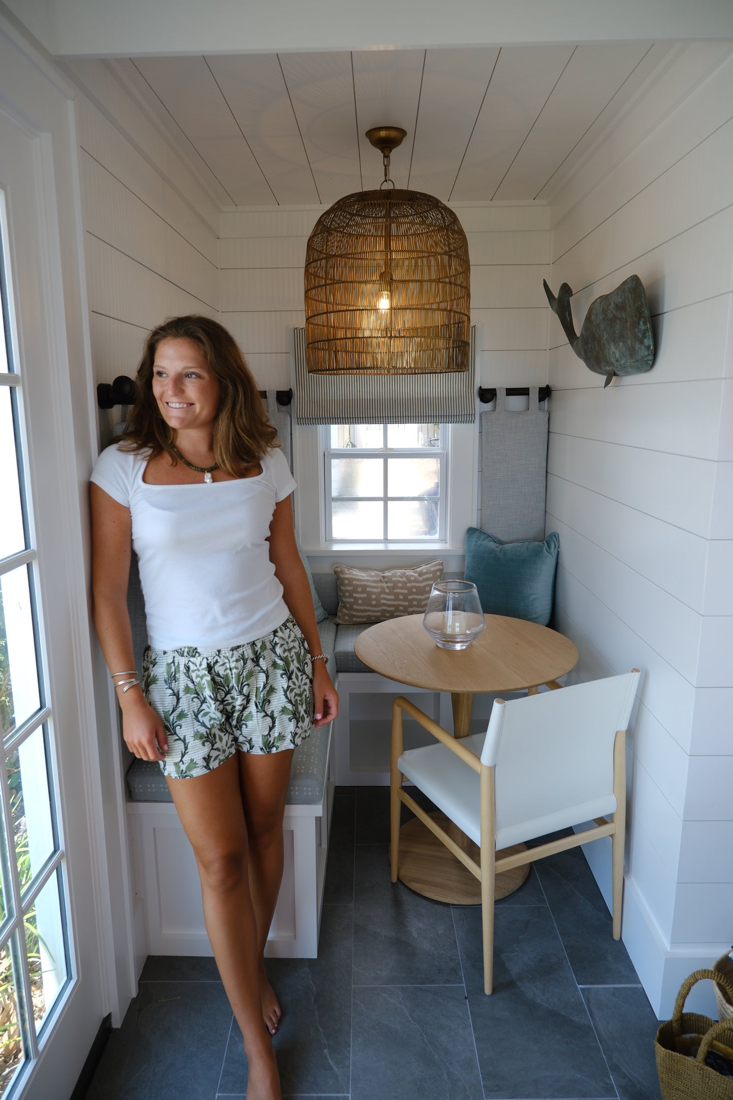 Green Vine Shorts