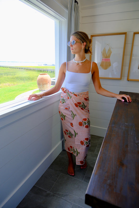 Orange Milos Sarong