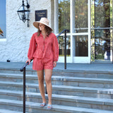 Red Gingham Set