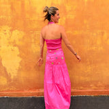 Hot Pink Adele Maxi