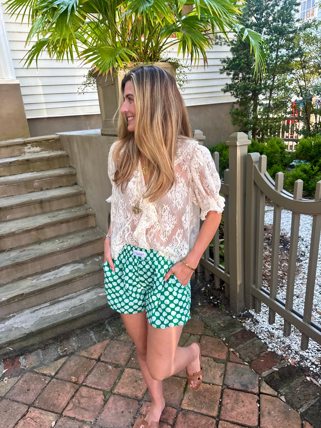 Mary Hope Skirt Blue/Green main image 0