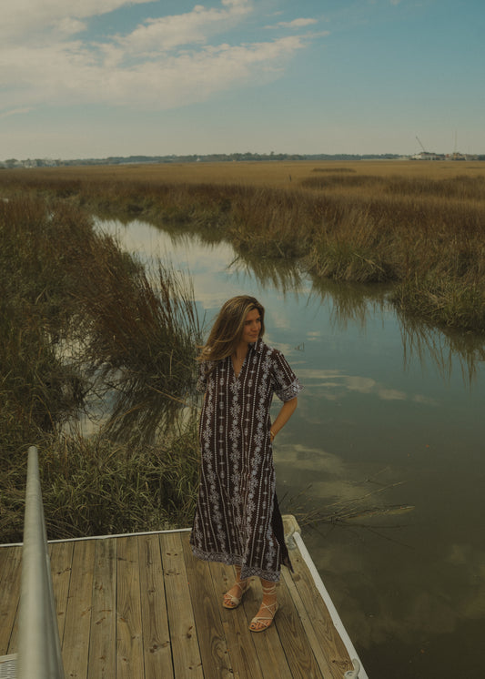 Chocolate Brown Anna Maxi