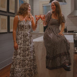 Ella Brown Vine Maxi