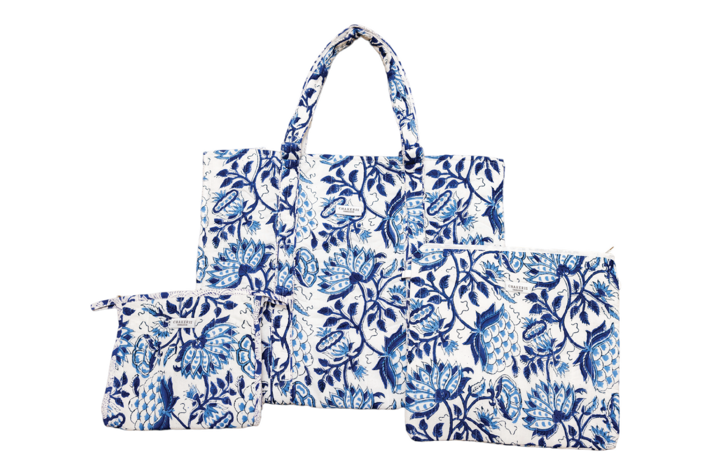 Blue Lotus Jessica Tote Set