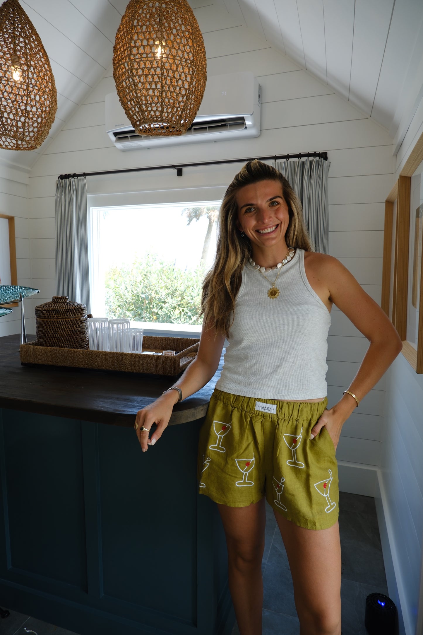 Martini Linen Shorts