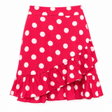 Hot Pink Polka Dot Mini Wrap