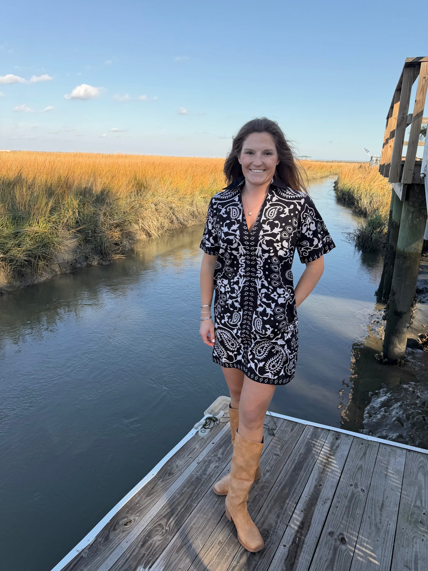 Anna Black Bandanna Mini