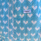 Light Blue Heart Tote Bag