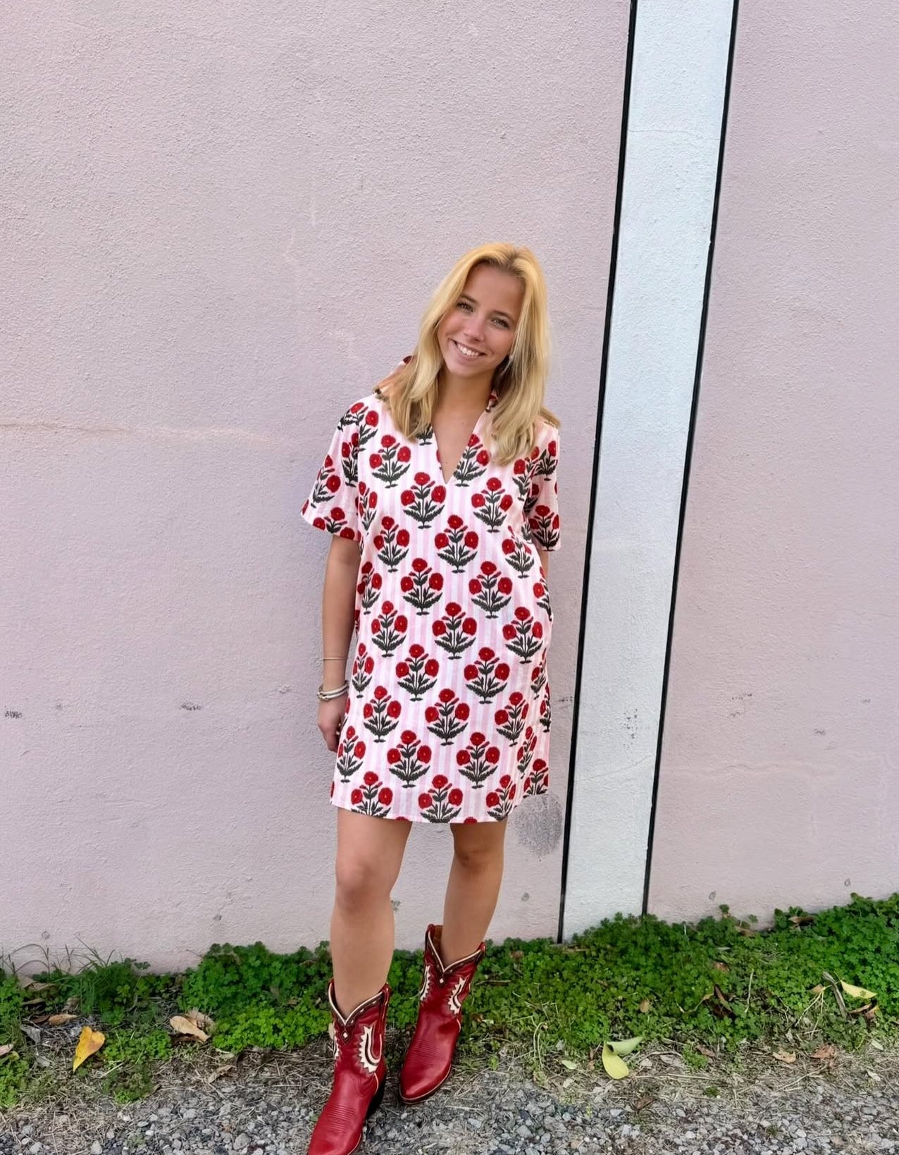 Pink Striped Milos Anna Mini