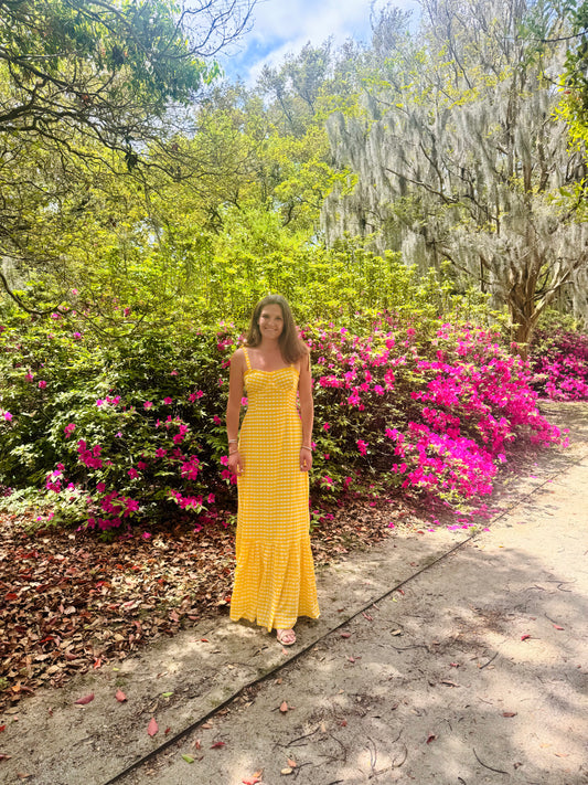 Yellow Check Tyler Maxi