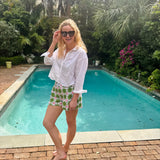 Pink & Green Star Shorts