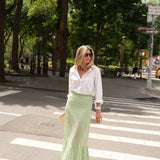 Mary Hope Mint Eyelet Skirt