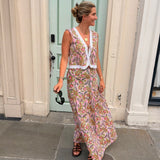 Summer Paisley Beatrice Maxi Skirt