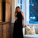 Black Velvet Katherine Maxi