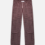Brown Checkered Set