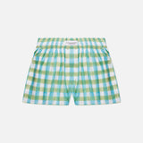 Blue & Green Checkered Set