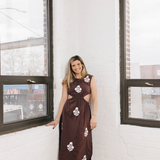Chocolate Brown Ansley Maxi
