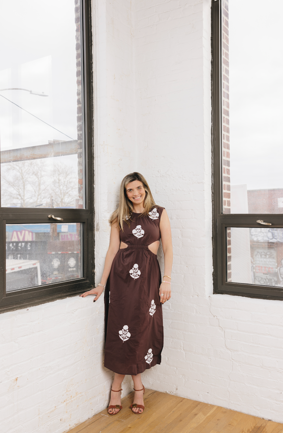 Chocolate Brown Ansley Maxi