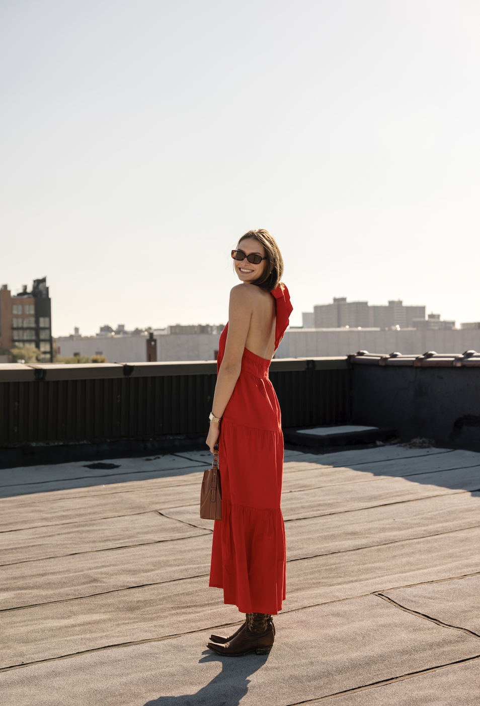 Red Katherine Maxi