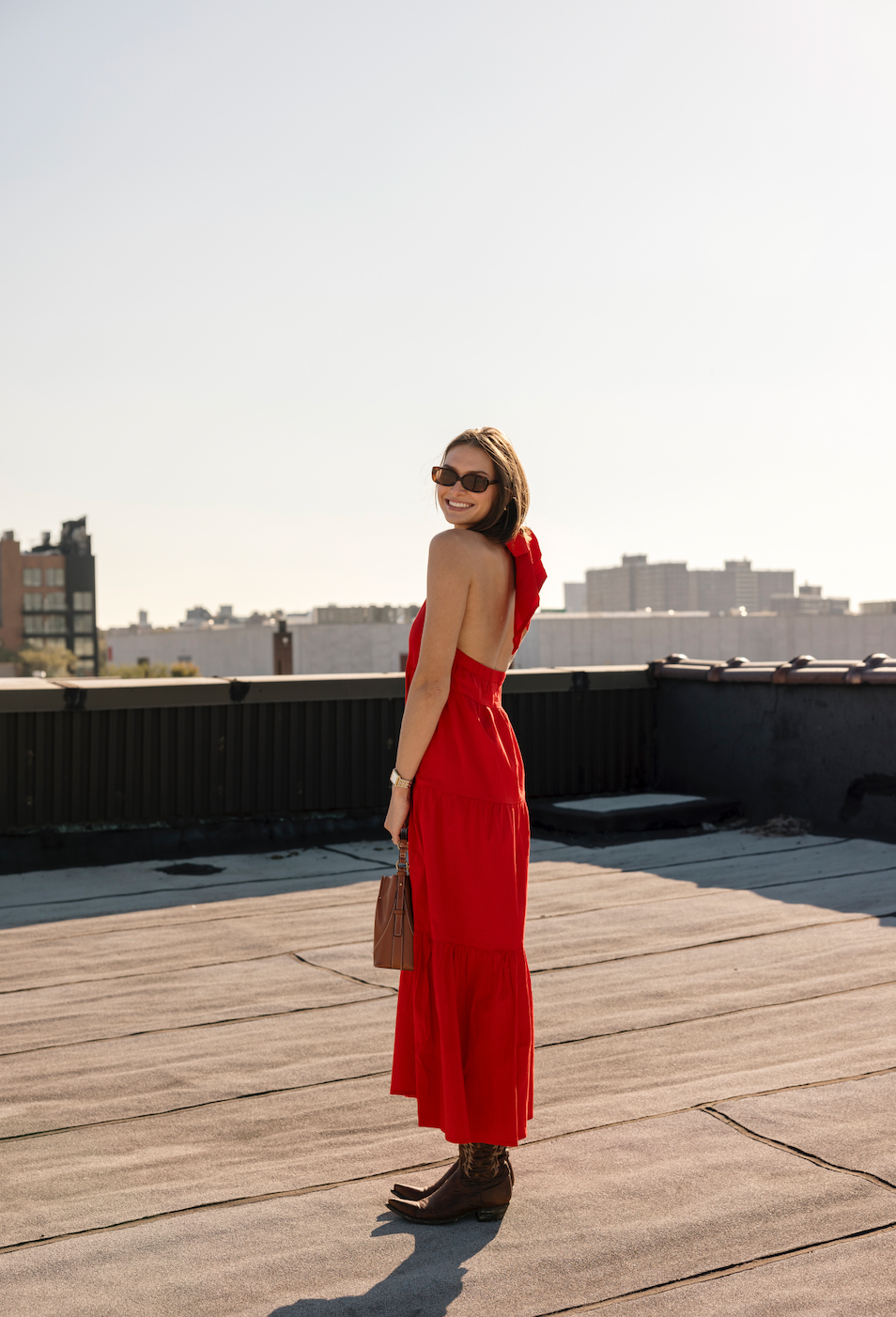 Red Katherine Maxi