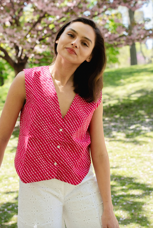 Hot Pink Laura Vest