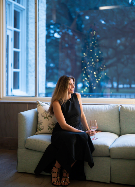 Isabella Silk Black Maxi