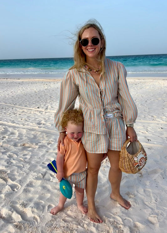 Chakeris X Alexis Warren Short/Pant Set