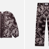 Black Bandana Set