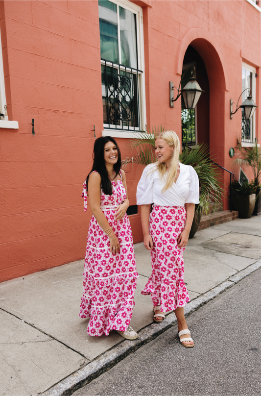 Hot Pink Mary Hope Skirt