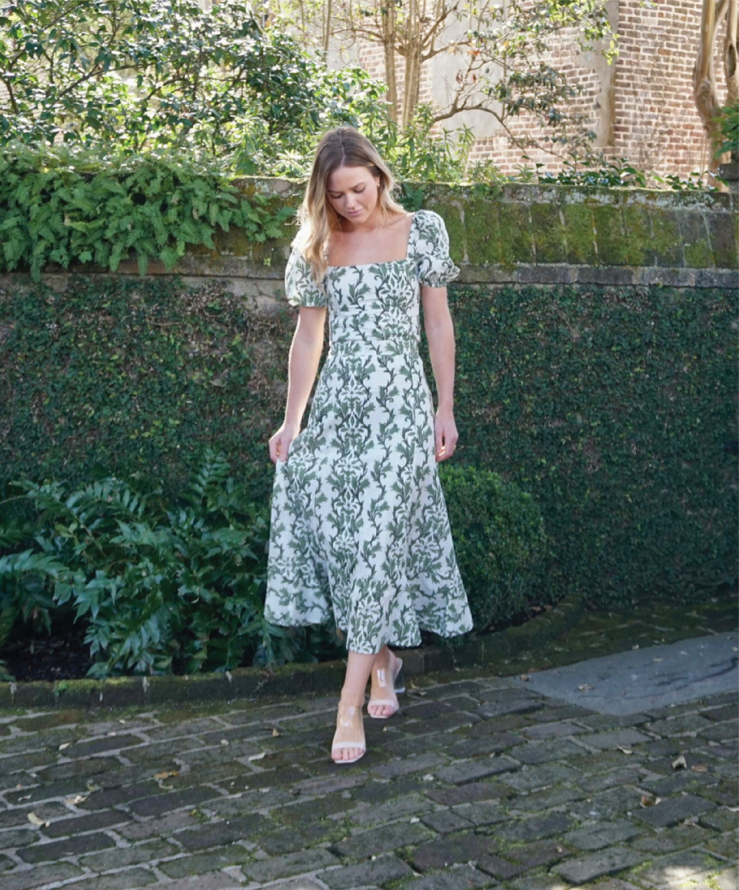 Mary Green Vine Skirt