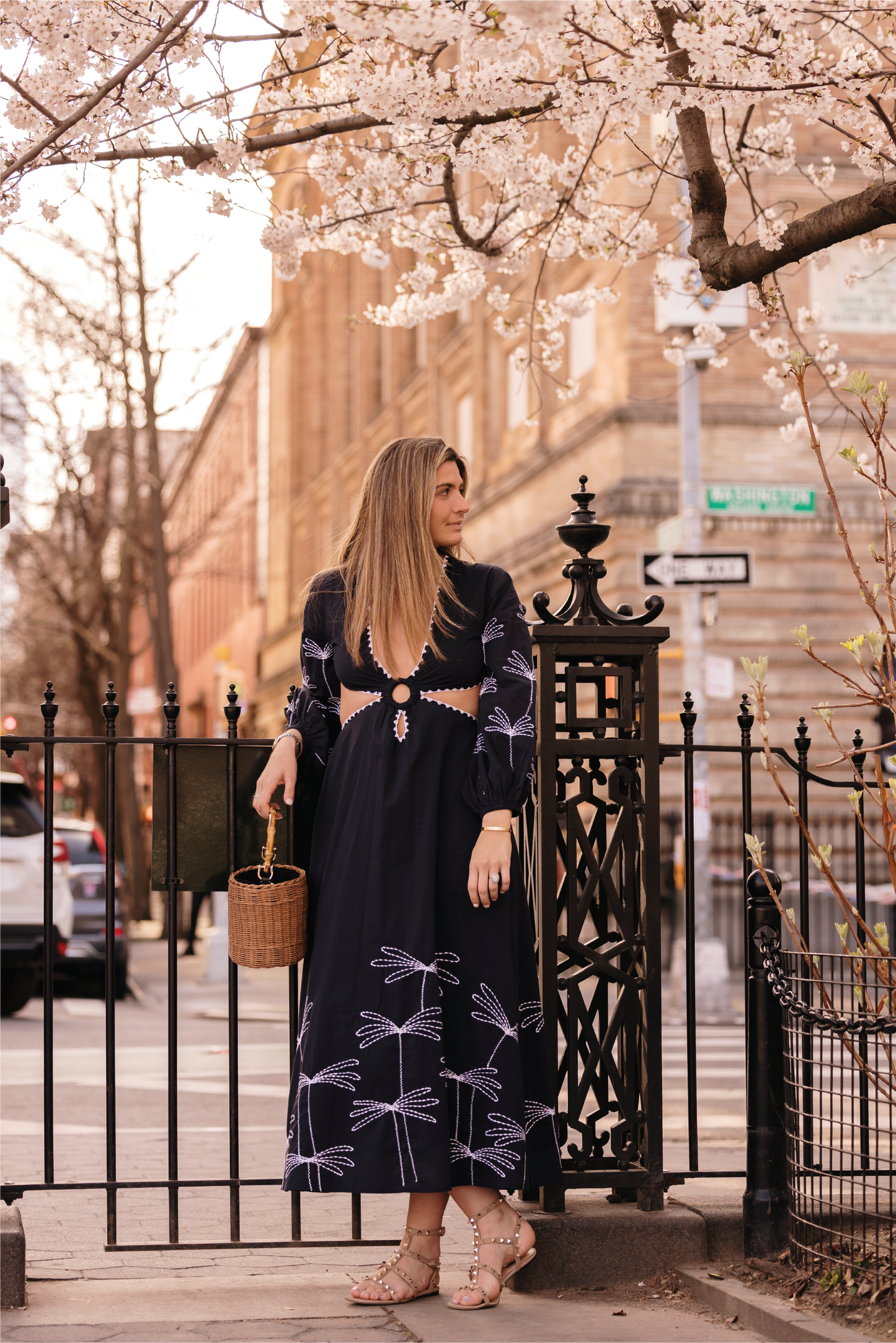 Navy Madison Maxi Dress