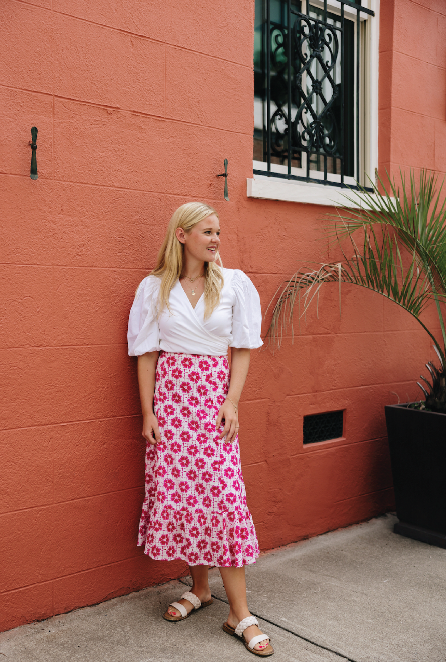 Hot Pink Mary Hope Skirt